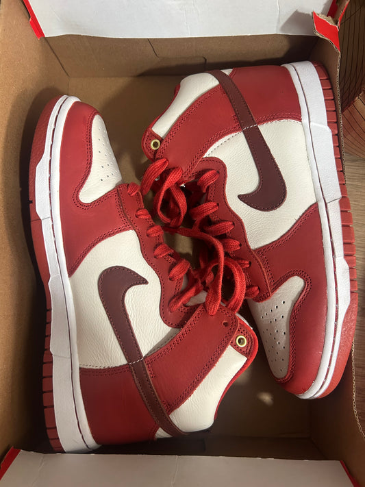 Nike Dunk High ‘Cinnabar’