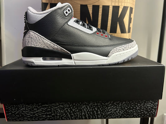 Retro 3 ‘Black Cement’